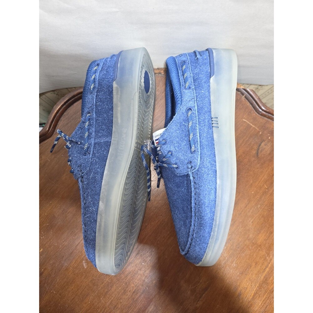 Sperry x Concepts Top-Sider Mens 11 Blue Suede Boat Shoes STS25741 NWOB